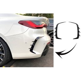 Rear Bumper Flaps Side Fins...