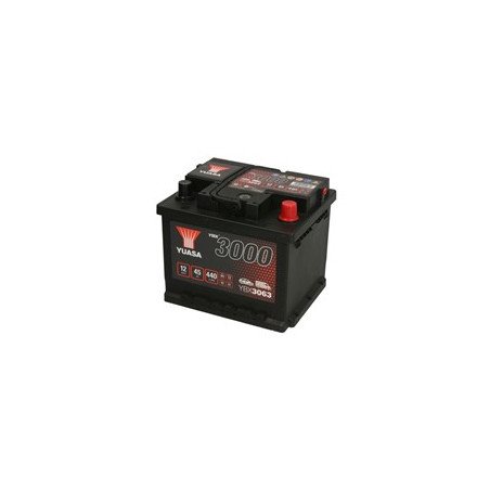 Akumulators YUASA YBX3000 SMF YBX3063 12V 45Ah 440A (207x175x175)