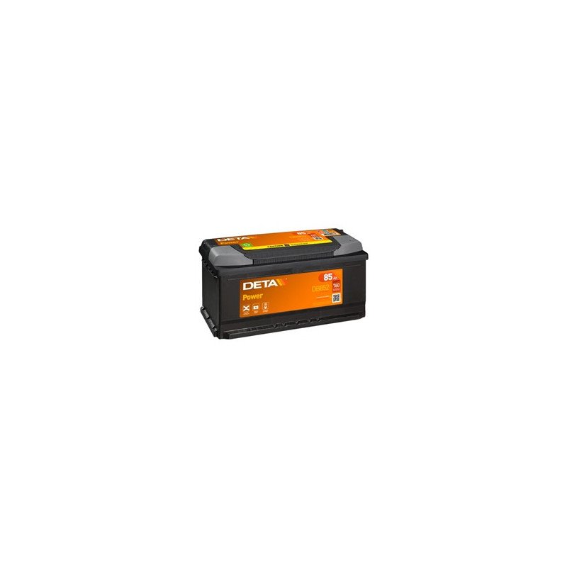 Akumulators DETA POWER DB852 12V 85Ah 760A (353x175x175)