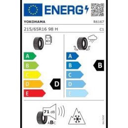 215/65R16 YOKOHAMA V906 98H...