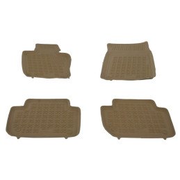 Rubber Car Floor Mats Beige...