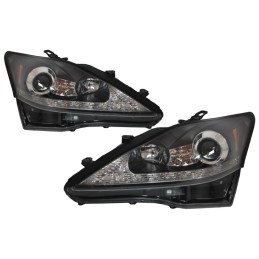 LED DRL Headlights Dynamic...