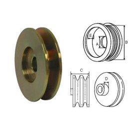 Siksnas skriemelis 17/86MM...