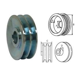 Belt Pulley 30/107MM 2X13