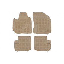 Floor Mats Rubber Beige...