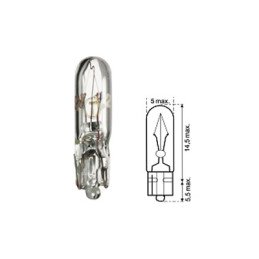 Stiklo pagrindo lemputė