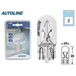 Пара лампочек со стеклянным...