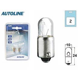 Metal socket bulb pair