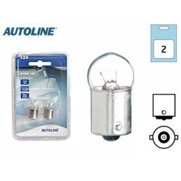 Metāla cokola spuldžu pāris