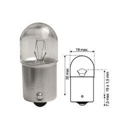 Лампа с металлическим цоколем