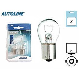 Пара ламп с металлическим...