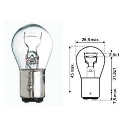 Лампа с металлическим цоколем