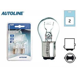 Metāla cokola spuldžu pāris