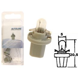 Plastmasas cokola spuldze