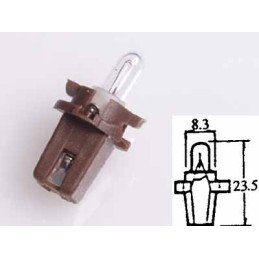 Пластиковая лампа с цоколем
