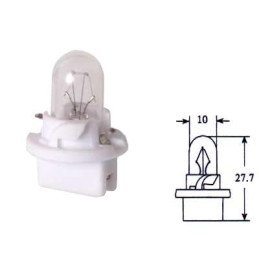 Пластиковая лампа с цоколем