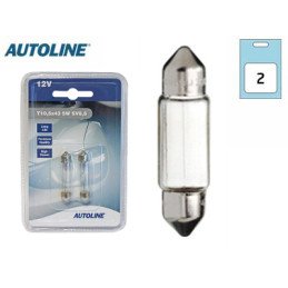 Autoline blisteris 12v 5w