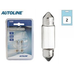 Autoline blisteris 12v 10w