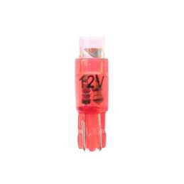 LED lemputė T5 Raudona 12V