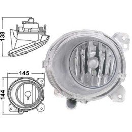 Rūko žibintas kairys SCANIA...