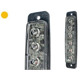 LED Švyturys Geltonas 6 LED...