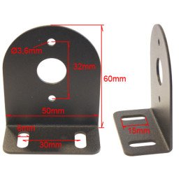 L formas stiprinājums LED...