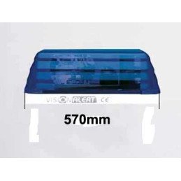 Lightbar lens, blue, 570...