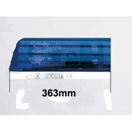 Lightbar lens, blue, 363...