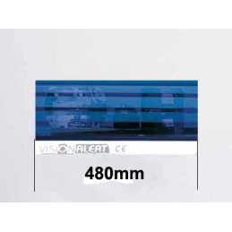 Gaismas stieņa lēca, zila,...