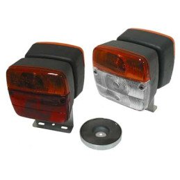 Spārna lukturis ar magnētu