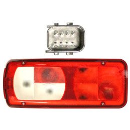 Aizmugurējā lampa kreisā...