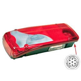 Левый задний фонарь,...