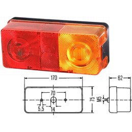 Galinė kairė lempa 170x75,...