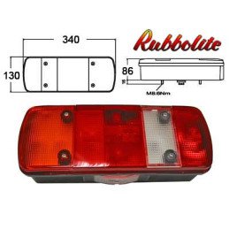 Kairė galinė lempa 5 kamerų...