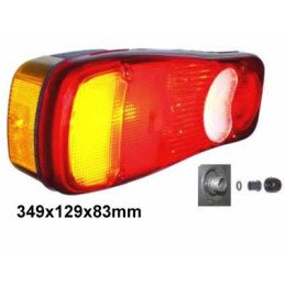 Kairė galinė lempa 5 kamerų...