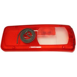 Lamp lens right LC8 DAF