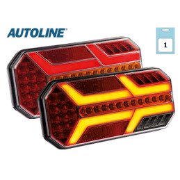 Aizmugurējais LED...