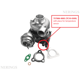 Turbocharger new with space...