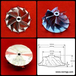 Billet kompresora spārniņi...