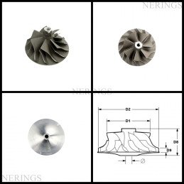 Крыльчатка компрессора...