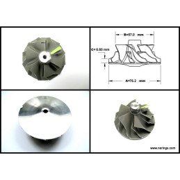 Крыльчатка компрессора...