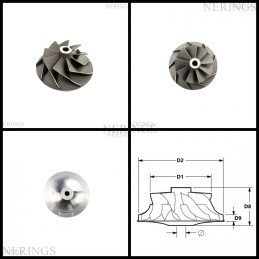 Крыльчатка компрессора...