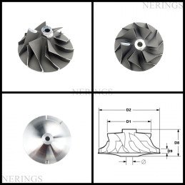 Крыльчатка компрессора...
