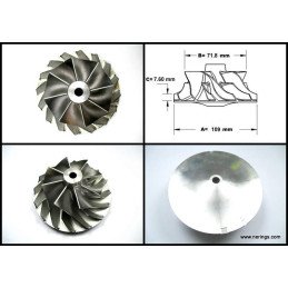 Крыльчатка компрессора...