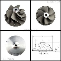 Крыльчатка компрессора...