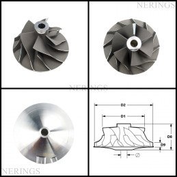 Крыльчатка компрессора...