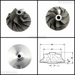 Крыльчатка компрессора...