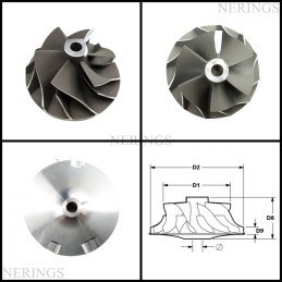 Крыльчатка компрессора...