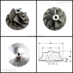 Крыльчатка компрессора...