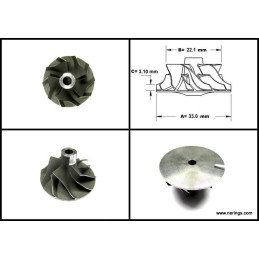 Крыльчатка компрессора...